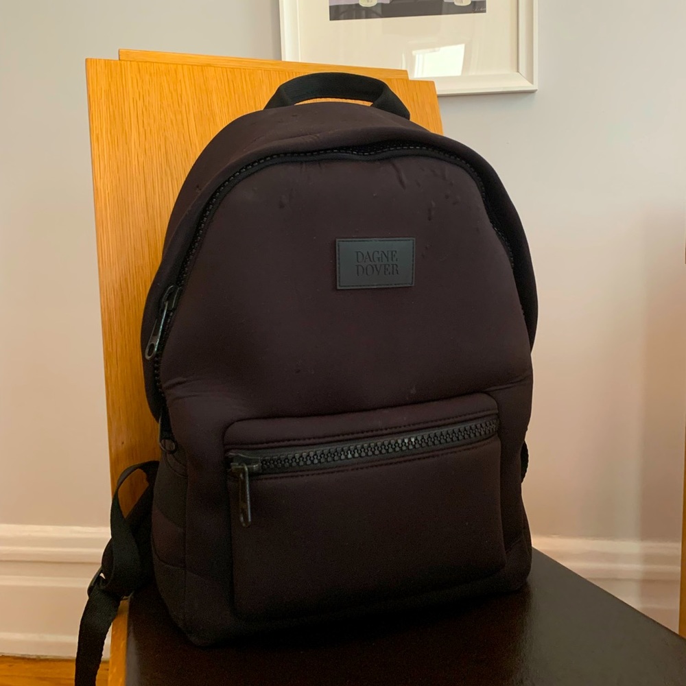 Used Dagne Dover medium black backpack